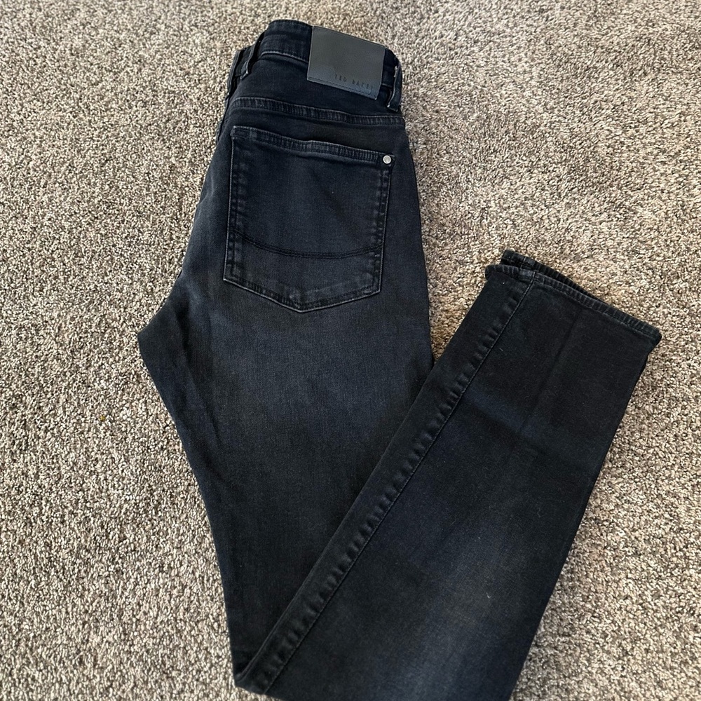 Ted Baker London Men's Dark Denim Skinny Jeans